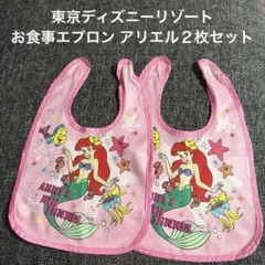 東京ディズニーリゾート お食事エプロン アリエル２枚セット