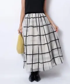 SACRA サクラ BRUSH PAINTING SKIRT 36サイズ - メルカリ
