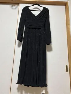 パーティードレス 、結婚式 ワンピース お呼ばれドレス 長袖