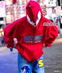 今月限定値下げ♡定価以下♡ソニック パーカー SONIC A'GEM 赤