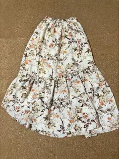 【お値下げ】PROPORTION フラワープリント フレアスカート