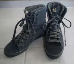 adidas Originals atmos 23cm　スニーカー　黒