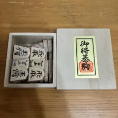 御将棋駒　天童将棋駒　特選　紫布　桐箱付き 御将棋駒 天童将棋駒 特選 紫布 桐箱付き 御将棋駒 天童