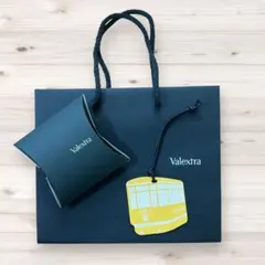 Valextra ヴァレクストラ レザー チャーム キーホルダー