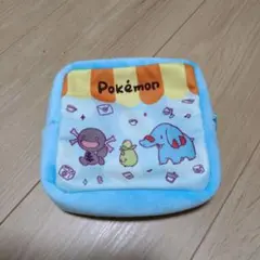 ポケモン　ウパー　ミニーブ　ゴマゾウ　水色 ポーチ　ポケットモンスター　プライズ