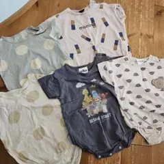 ベビー ロンパース 5枚セット 70-80cmのサムネイル