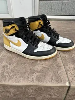NIKE AIR JORDAN 1 HI OG Black Toe/Yellow
