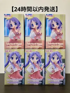 【未開封発送】らきすた フィギュア 柊かがみ 柊つかさ 2種6点セットのサムネイル