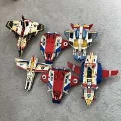 ポピー　ウルトラマン戦闘機6体セット　ジャンク品 　昭和レトロ