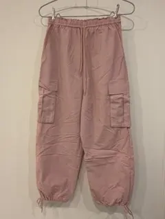 【新品・未使用】&soiree ナイロンカーゴパンツ