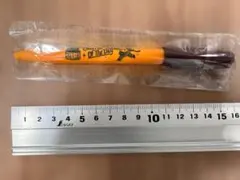 オレンジと紫のキャラクターボールペン 文具女子博