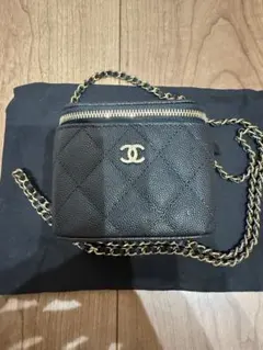 CHANEL ミニバニティ キャビアスキン チェーンバッグのサムネイル