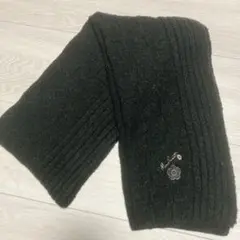 マリークワント マフラー 黒