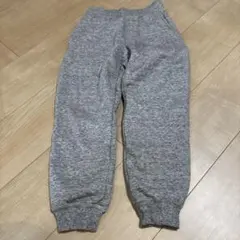 120㎝ UNIQLO ボアスウェットパンツ　グレー 新品未使用　裏ボア