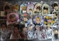 RAMPAGE 藤原樹 缶バッジ クリアチャーム キーホルダー