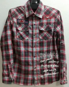 Richmix boys style チェック柄 長袖シャツ