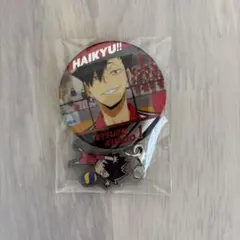 ハイキュー トレーディングチャーム付き缶バッジvol.1 黒尾鉄朗