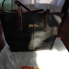 Folli Follie トートバッグ ブラック レッドのサムネイル