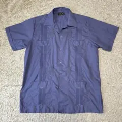 ESTRELLASTANDARD 40（L）キューバシャツ　パープルのサムネイル