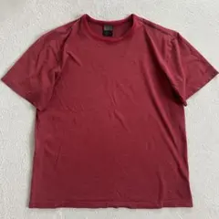 00s Nike Dri-FIT 赤 Tシャツ XL 襟パイピング