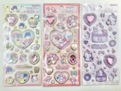 サンリオ　キラキラジュエルシール　3種　正規品