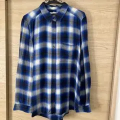 AMERICAN EAGLE チェックシャツ ボーイフレンドフィット