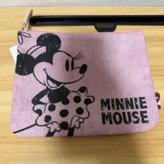 ミニーマウス ポーチ ピンク　ディズニー