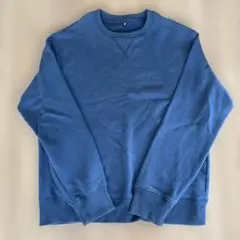 UNIQLO長袖トレーナースウェット160 ブルー