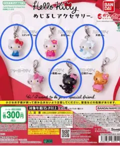ハローキティ　めじるしアクセサリー　4種セット