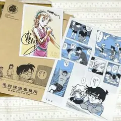 名探偵コナン シールくじ 毛利小五郎の私物　沖野ヨーコ ブロマイド 【匿名配送】