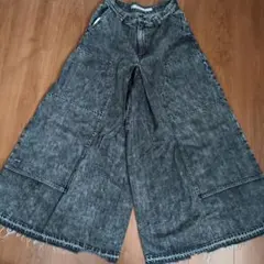 ニコアンドワイドデニム黒