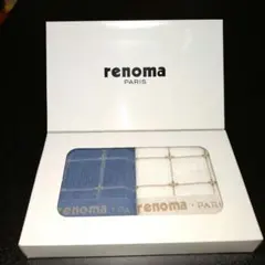 【新品　未使用】renoma PARIS タオルハンカチ2枚組のサムネイル