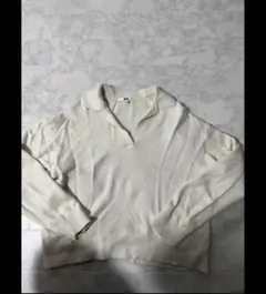 UNIQLO　スムースコットンリラックスポロセーター