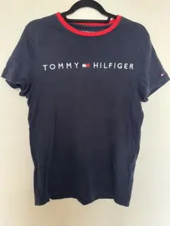 TOMMY HILFIGER ネイビー 半袖Tシャツ S/P