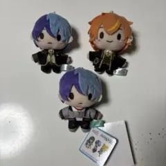 ふわぷちマスコット　ぬいぐるみ　プロセカ　プロジェクトセカイ 青柳冬弥 東雲彰人