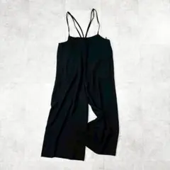 【GU】ストラップオールインワンサロペット キャミソール ワイド ゆったり XL