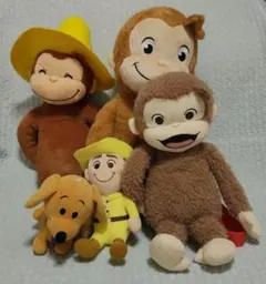 おさるのジョージ ハンドリー ニョッキ ジャンピー 4セット - メルカリ