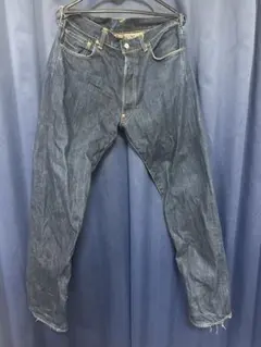 EVISU YAMANE 初期モデル 33×35 赤ペイント デニムのサムネイル