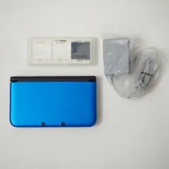【美品】Nintendo 3DS LL ブルー×ブラック おまけ付き