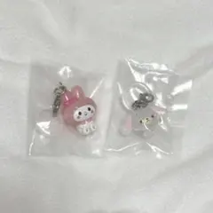 サンリオ　ゆるっとめじるしアクセサリー　しろうさ　マイメロディ