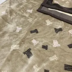 LANVIN毛布 シングル