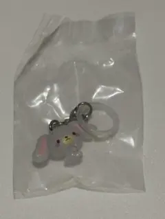 サンリオ　ゆるっとめじるしアクセサリー　しろうさ　ガチャ　ガチャガチャ