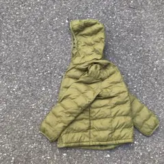 UNIQLO パフテック ライトダウン カーキ 150cm XS サイズ