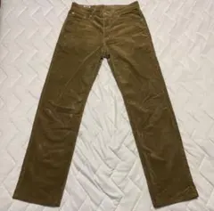 A9A EDWIN エドウィンS403コーデュロイ30日本製ベージュ系 パンツ