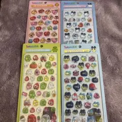 Tamagotchi 3Dステッカー 4パックセット