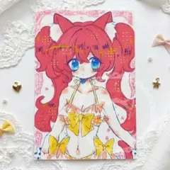 まどマギ まどか イラスト ファンアート アナログ 原画 鹿目まどか