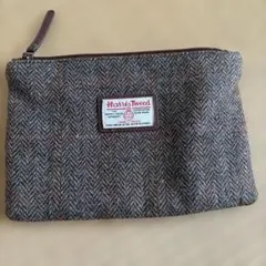 Harris Tweed ツイードポーチのサムネイル