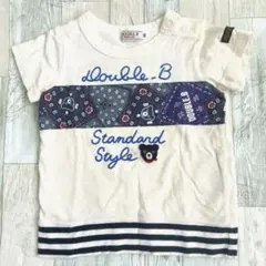 ミキハウス　DOUBLE.B　Tシャツ 80cmのサムネイル
