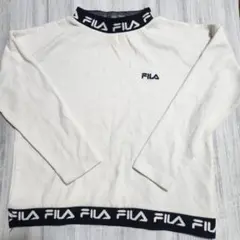お買い得　子供　FILA 長袖カットソー 140 ホワイト