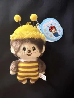 モンチッチ 虫さんマスコット ミツバチ ぬいぐるみ タグ付き